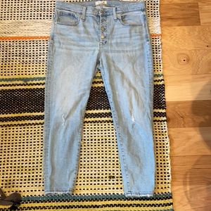 Madewell 9” Hugh Rise Skinny Jean - 32